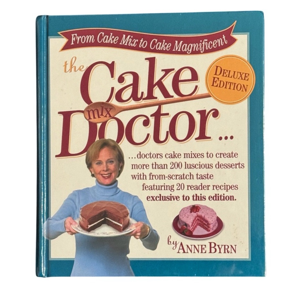 NEW The Cake Doctor Deluxe Edition VTG Hardcover Book